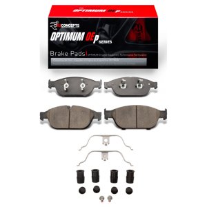 Audi A6 Quattro Brake Pads - Front - R1 Concepts - Optimum OE - `12-`14
